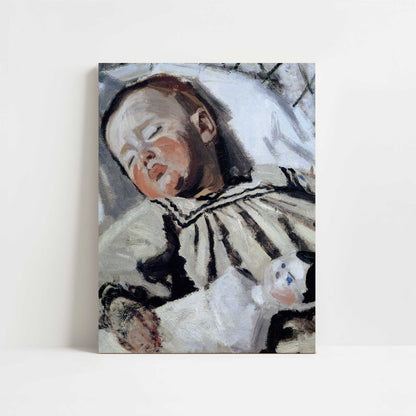 Jean Sleeping (1868) by Claude Monet – Art Print - Unframed art print