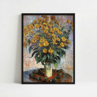 Framed Canvas - Framed canvas in black frame