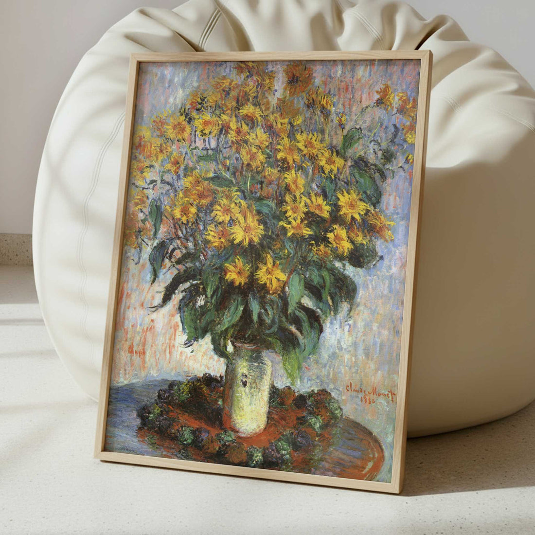 Jerusalem Artichokes (1880) by Claude Monet – Art Print - Interior inspiration