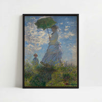 Framed Canvas - Framed canvas in black frame