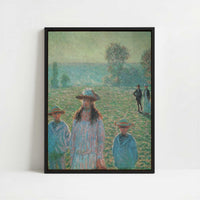 Framed Canvas - Framed canvas in black frame