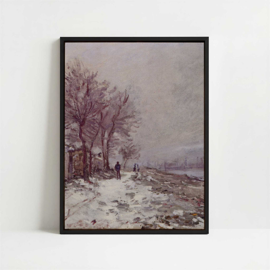 Framed Canvas - Framed canvas in black frame