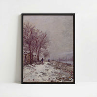 Framed Canvas - Framed canvas in black frame
