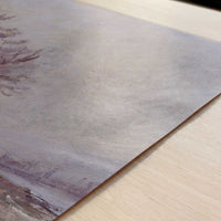 Lavacourt in Winter (1879) by Claude Monet – Art Print - Close-up detail of the art print