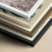 Lavacourt in Winter (1879) by Claude Monet – Art Print - Close-up detail of the different frames