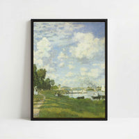 Framed Canvas - Framed canvas in black frame