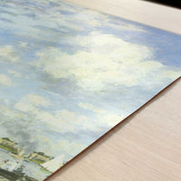 Le Bassin D'Argenteuil (1874) by Claude Monet – Art Print - Close-up detail of the art print