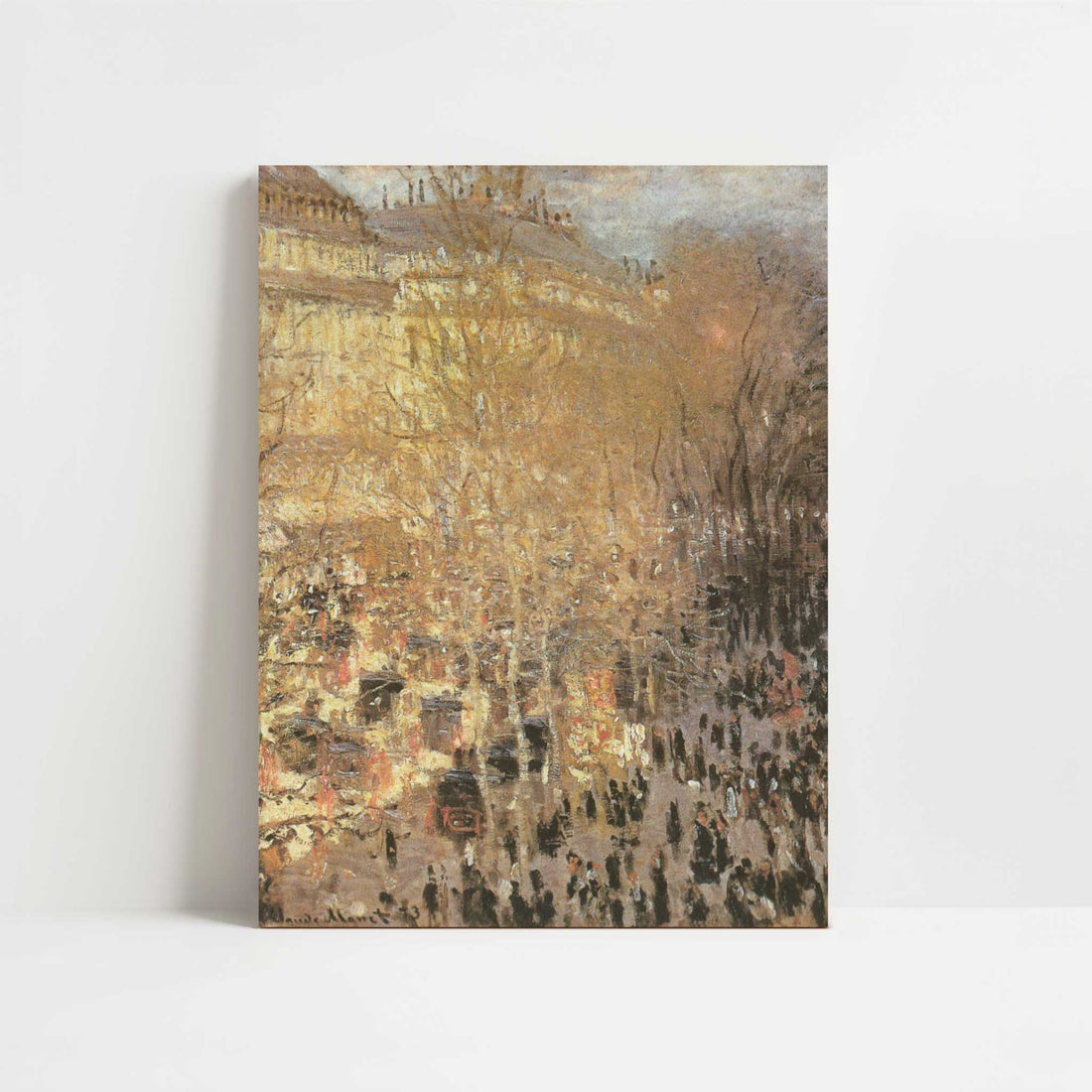 Le Boulevard des Capucines (1873) by Claude Monet – Art Print - Unframed art print