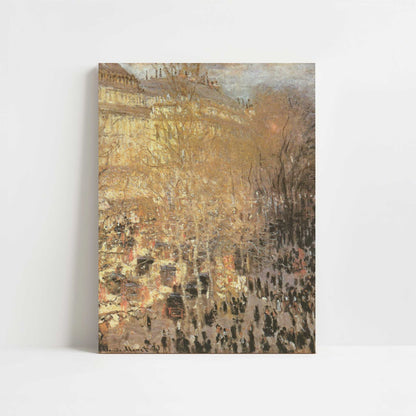 Le Boulevard des Capucines (1873) by Claude Monet – Art Print - Unframed art print