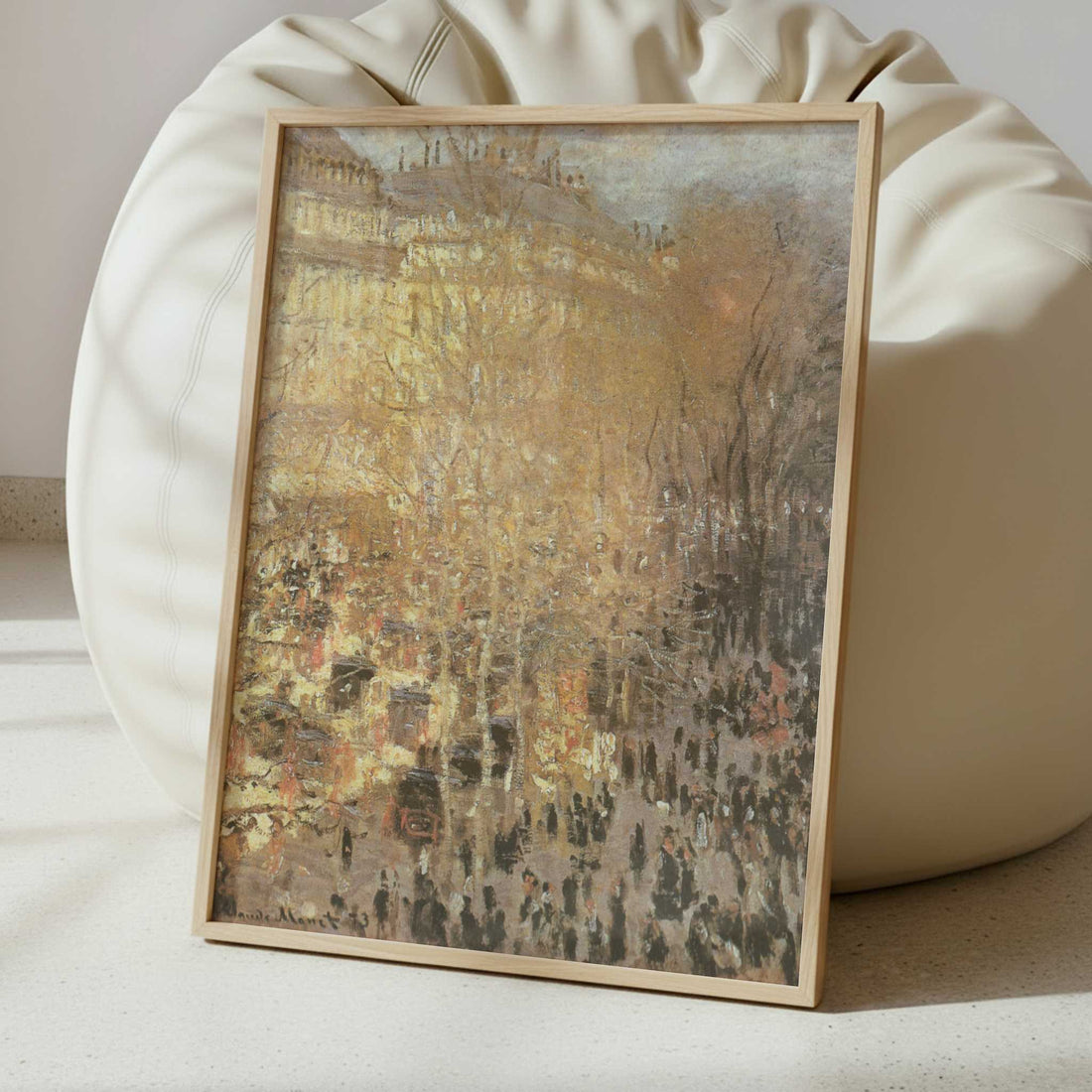 Le Boulevard des Capucines (1873) by Claude Monet – Art Print - Interior inspiration