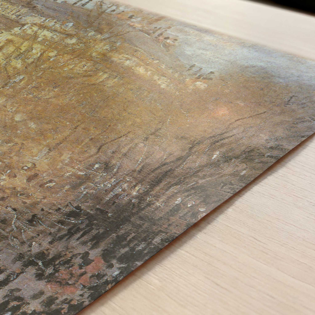 Le Boulevard des Capucines (1873) by Claude Monet – Art Print - Close-up detail of the art print