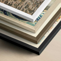 Le Boulevard des Capucines (1873) by Claude Monet – Art Print - Close-up detail of the different frames