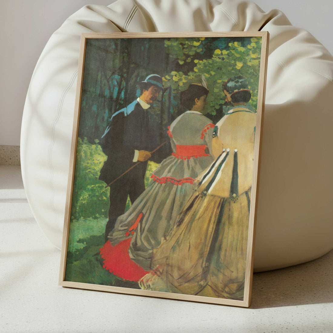 Le Déjeuner sur l'herbe (1866) by Claude Monet – Art Print - Interior inspiration