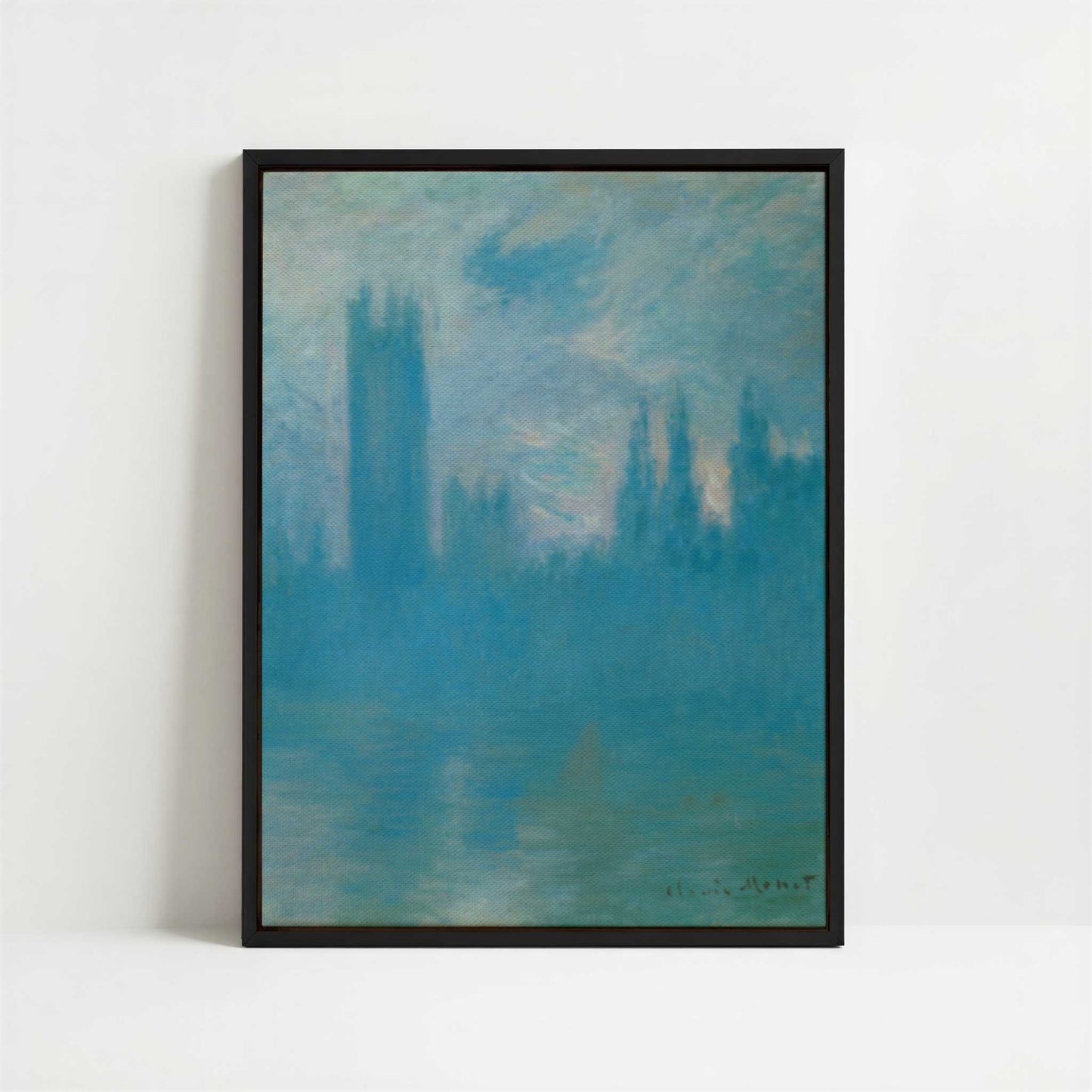 Framed Canvas - Framed canvas in black frame