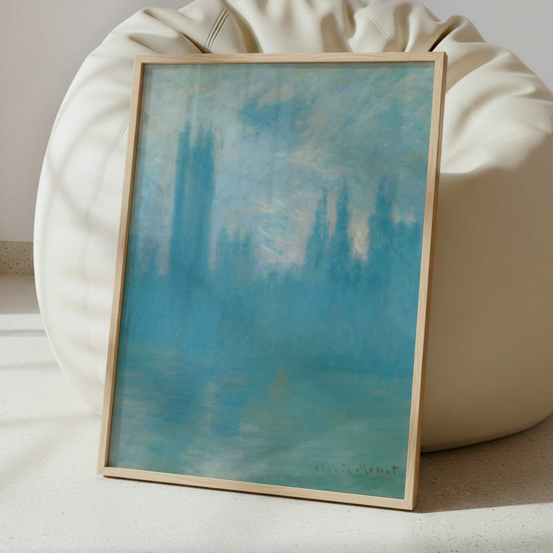 London, Houses of Parliament (1900-1) by Claude Monet – Art Print - Interior inspiration