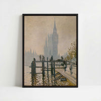 Framed Canvas - Framed canvas in black frame
