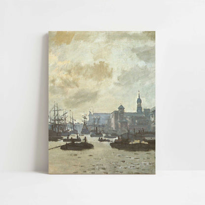 London, The Pool (1871) by Claude Monet – Art Print - Unframed art print