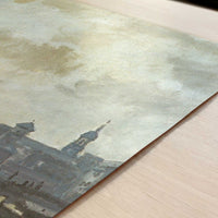 London, The Pool (1871) by Claude Monet – Art Print - Close-up detail of the art print