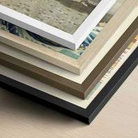 London, The Pool (1871) by Claude Monet – Art Print - Close-up detail of the different frames