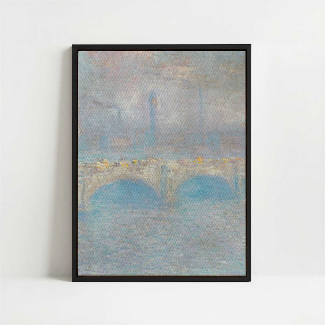 Framed Canvas - Framed canvas in black frame