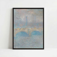 Framed Canvas - Framed canvas in black frame