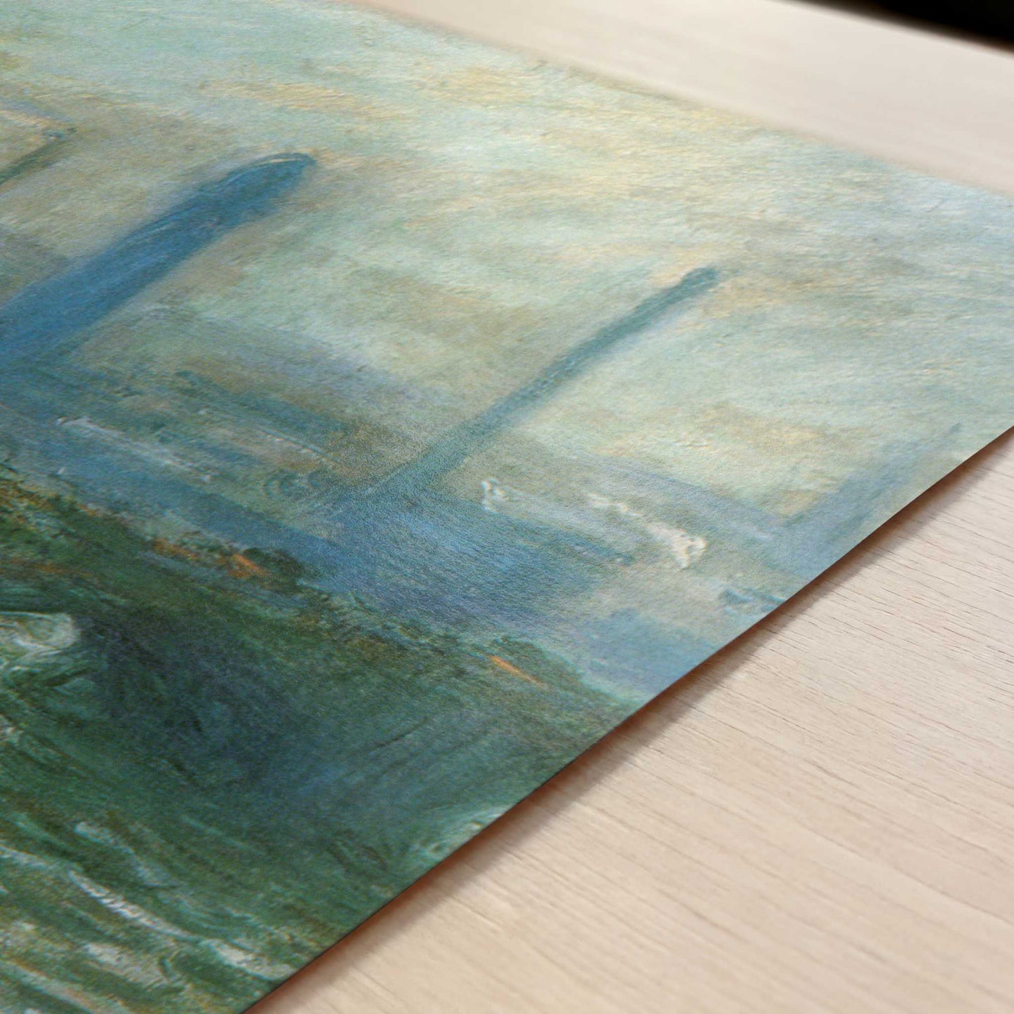 London, Waterloo Bridge (1902) by Claude Monet – Art Print - Close-up detail of the art print