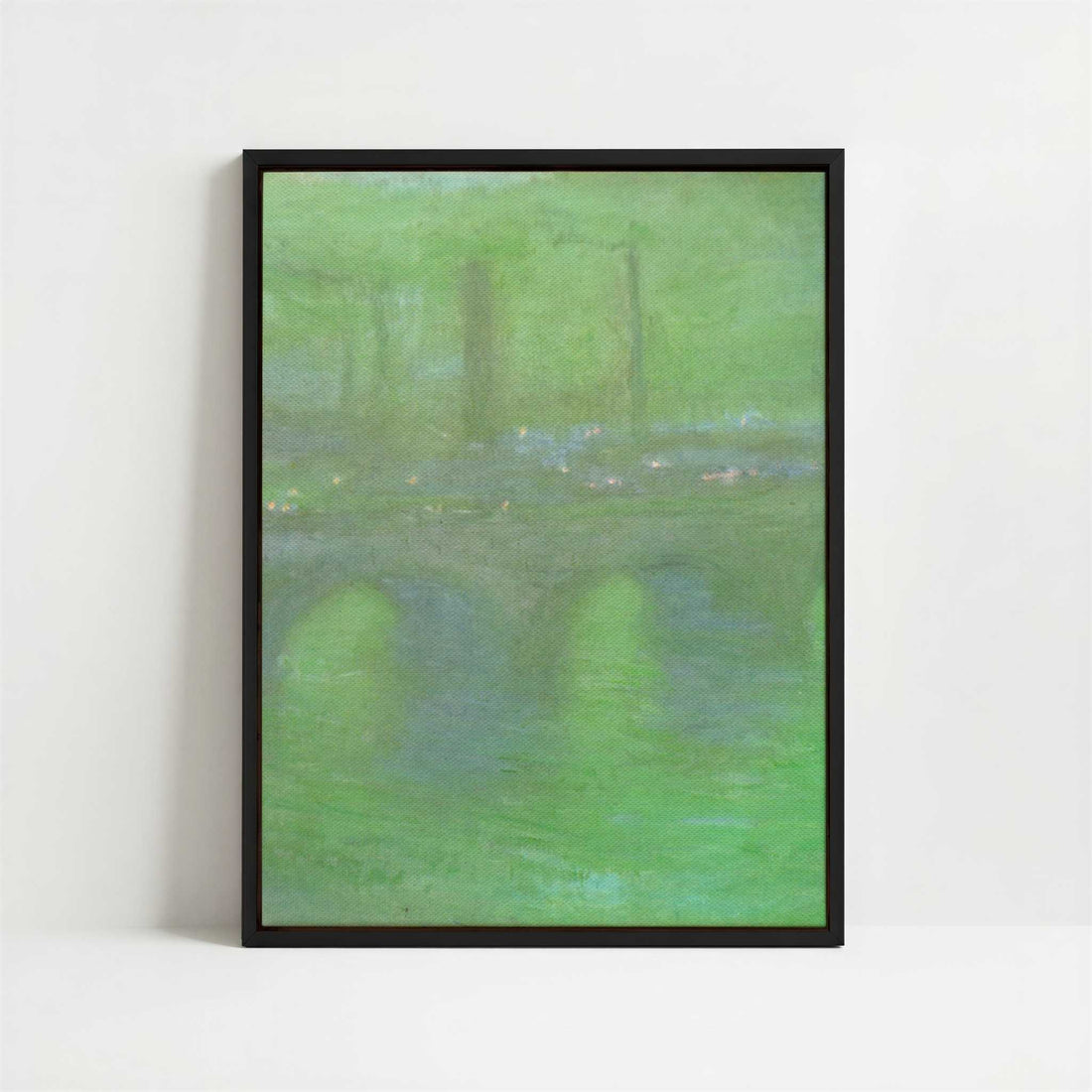 Framed Canvas - Framed canvas in black frame
