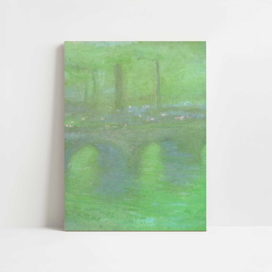 London, Waterloo Bridge at Dusk (1904) by Claude Monet – Art Print - Unframed art print