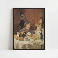 Framed Canvas - Framed canvas in black frame