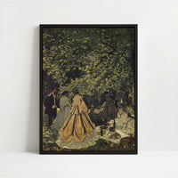 Framed Canvas - Framed canvas in black frame