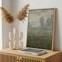 Framed Canvas - Framed canvas in a stylish interior setting