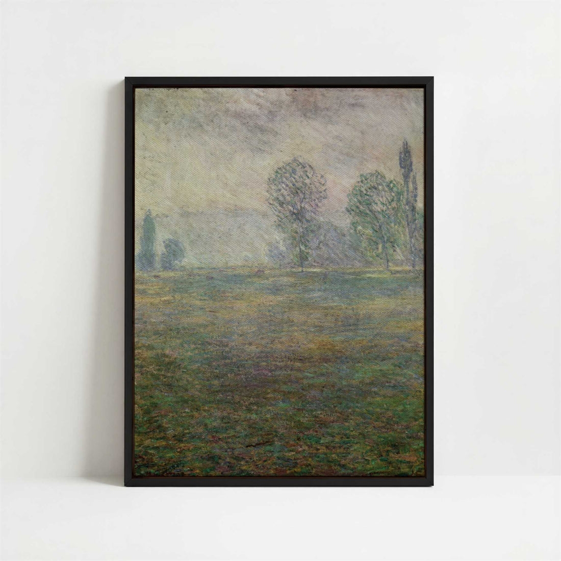 Framed Canvas - Framed canvas in black frame