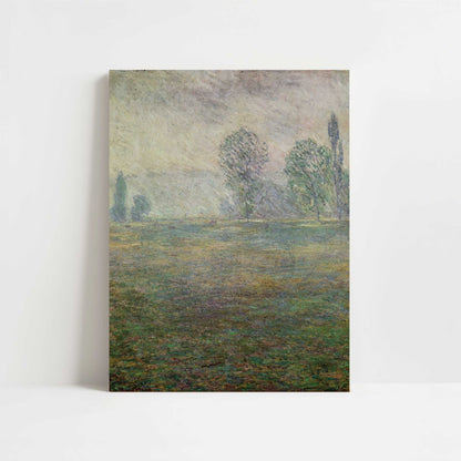 Meadow in Giverny (1888) by Claude Monet – Art Print - Unframed art print