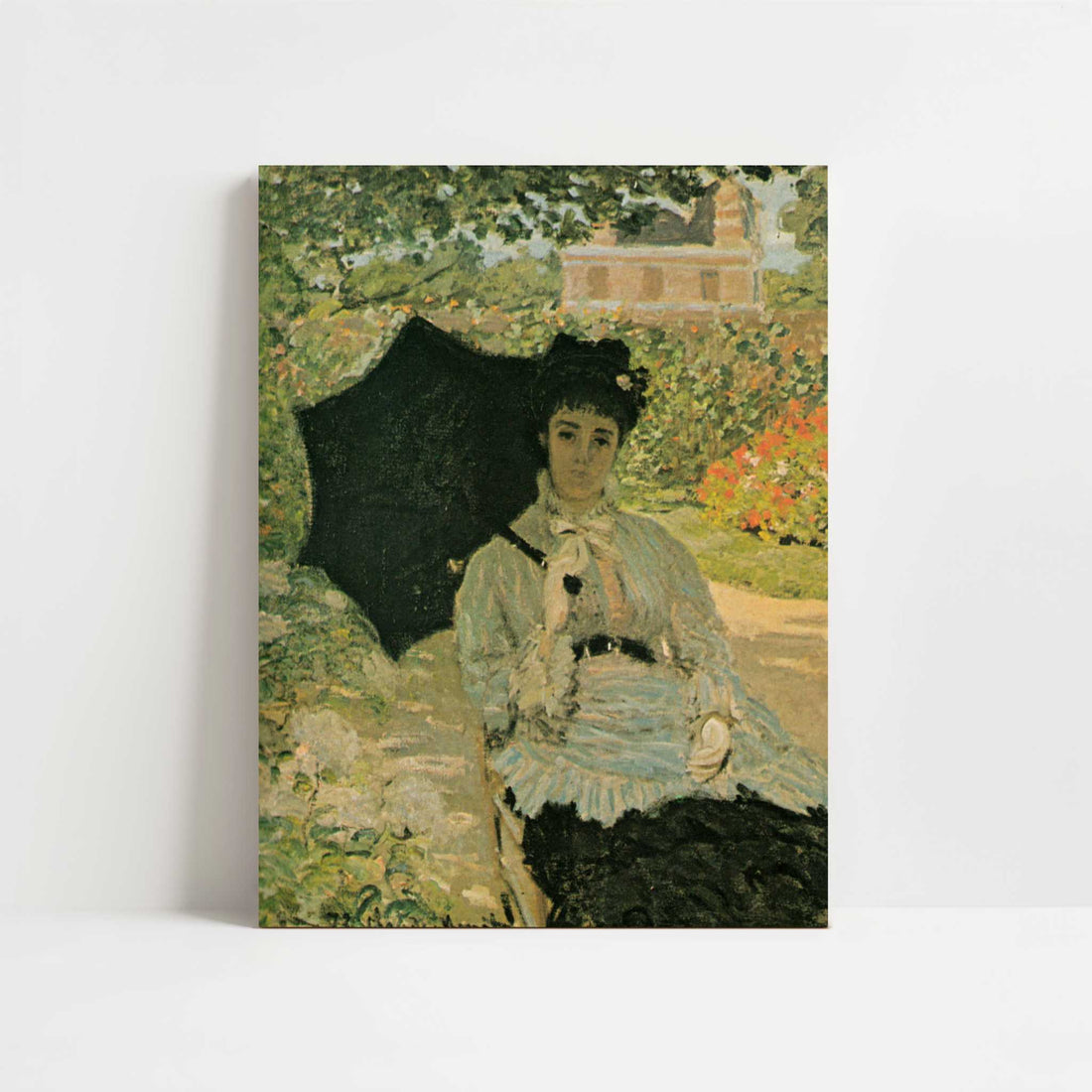 Monet's Family in Garden (1873) by Claude Monet – Art Print - Unframed art print