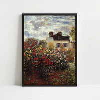 Framed Canvas - Framed canvas in black frame