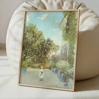 Monet's House at Argenteuil (1873) by Claude Monet – Art Print - Interior inspiration