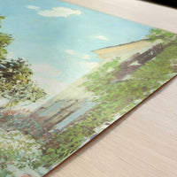 Monet's House at Argenteuil (1873) by Claude Monet – Art Print - Close-up detail of the art print