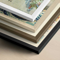 Monet's House at Argenteuil (1873) by Claude Monet – Art Print - Close-up detail of the different frames