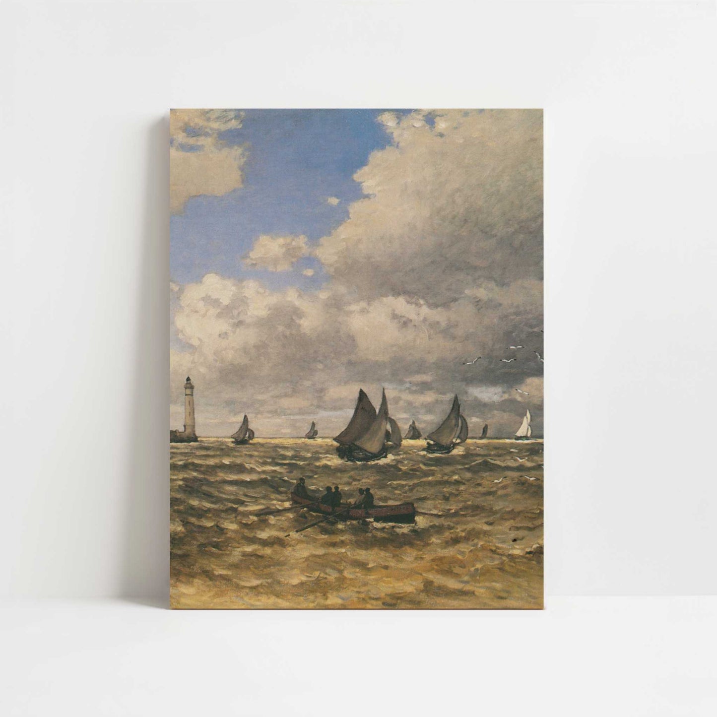 Mouth of the Seine at Honfleur (1865) by Claude Monet – Art Print - Unframed art print