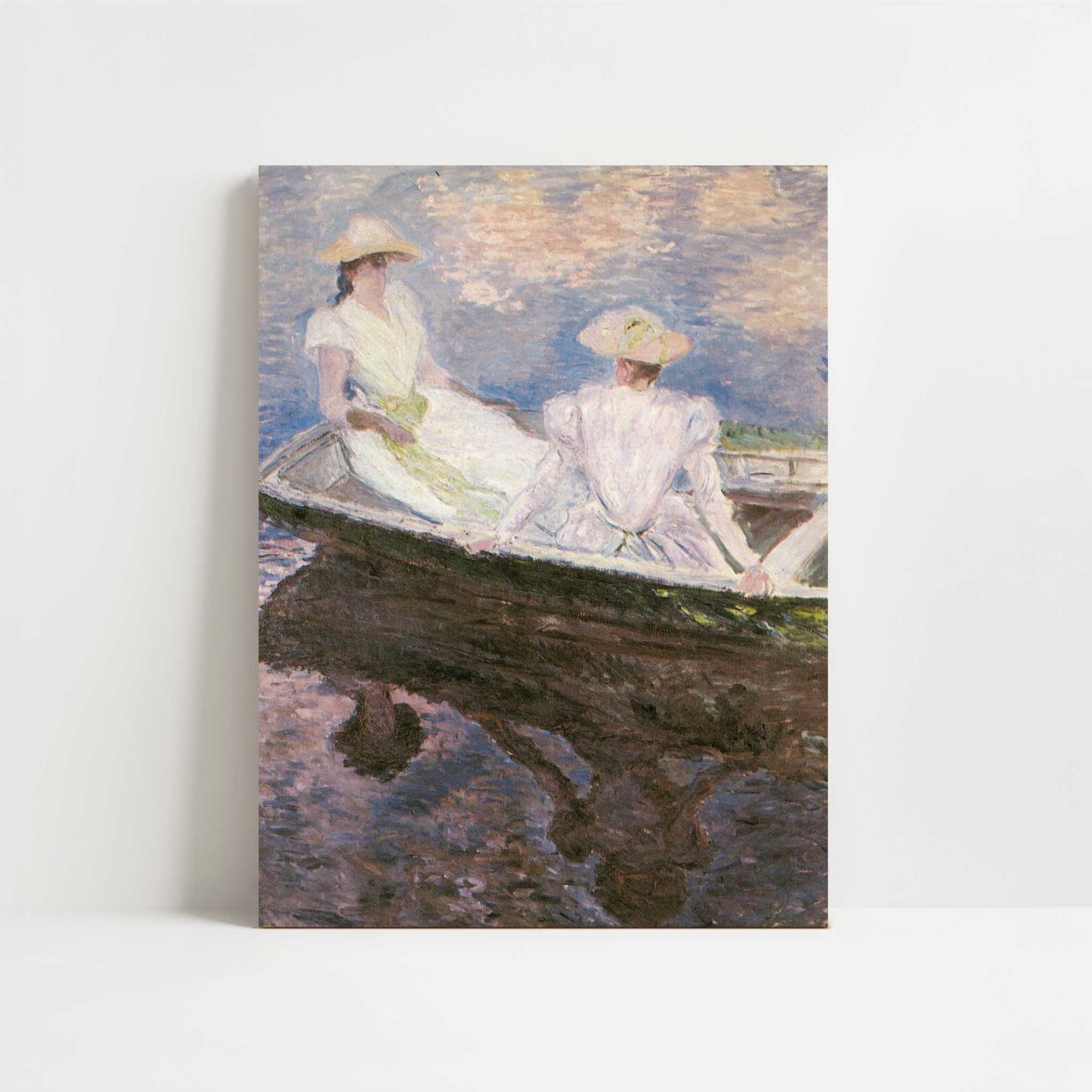 On the Boat (1887) by Claude Monet – Art Print - Unframed art print