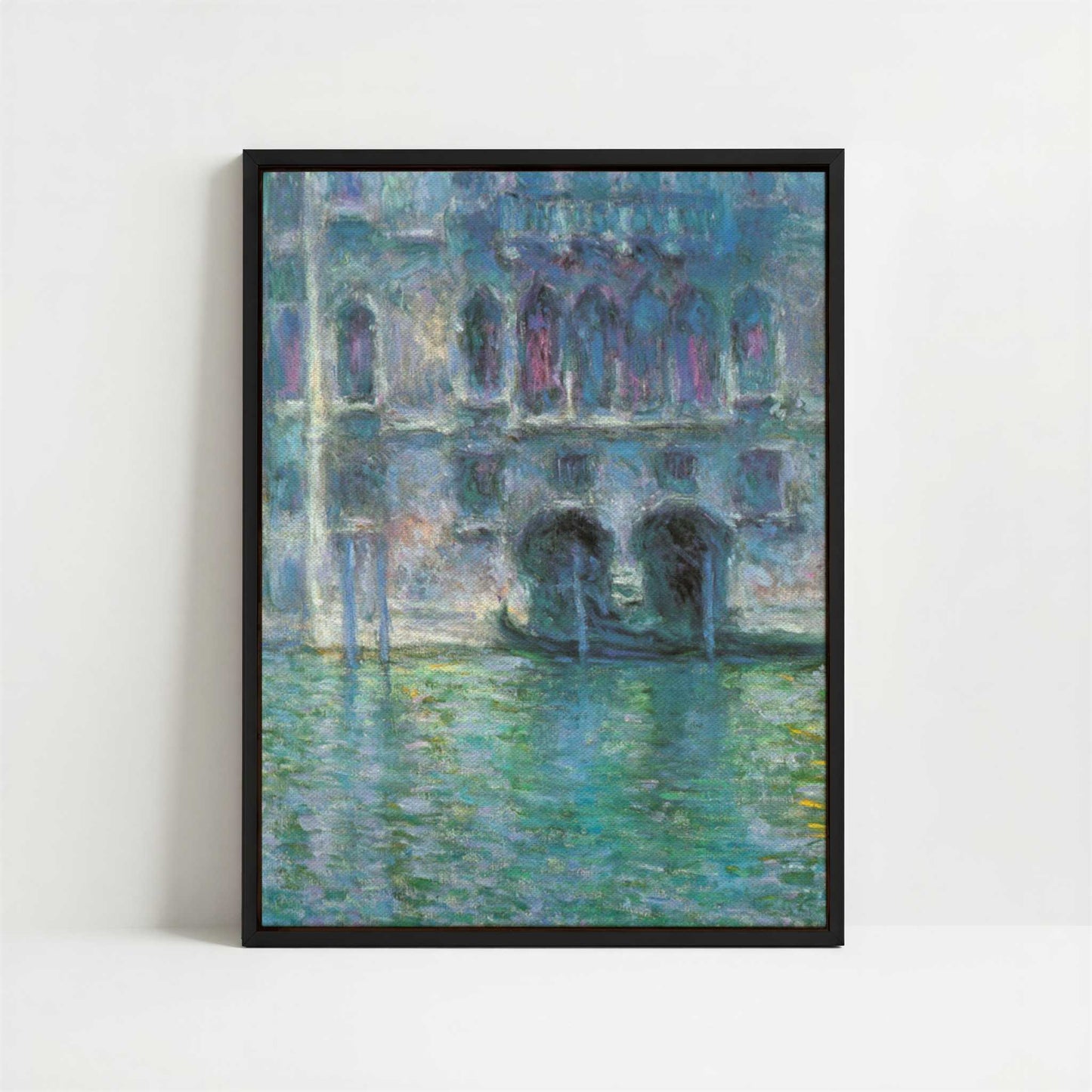 Framed Canvas - Framed canvas in black frame