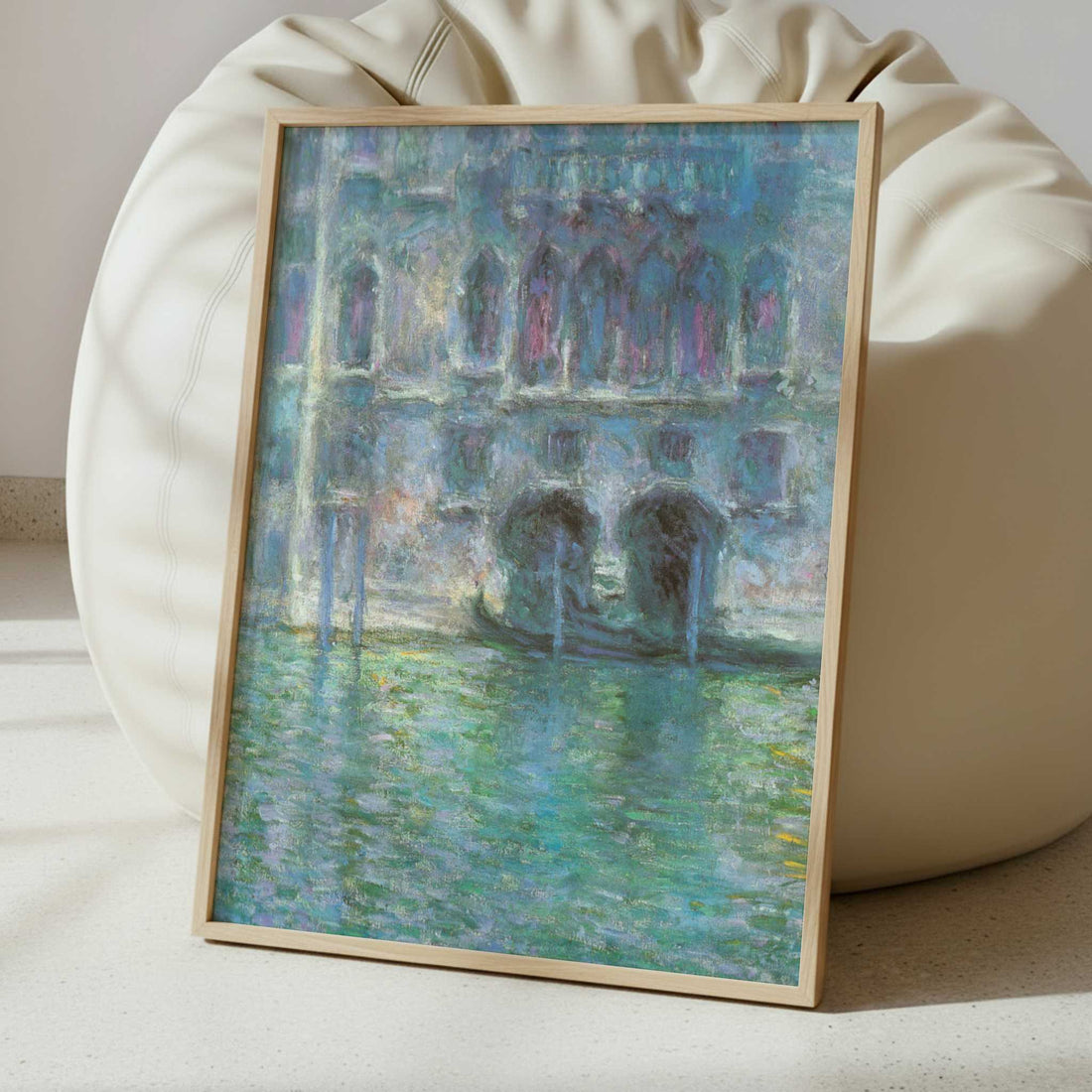 Palazzo de Mula, Venice (1908) by Claude Monet – Art Print - Interior inspiration