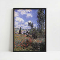 Framed Canvas - Framed canvas in black frame