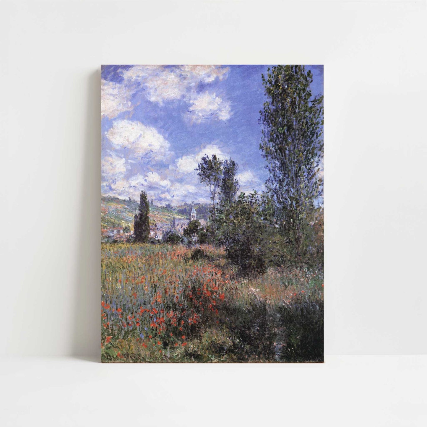 Path in Ile St-Martin, Vétheuil (1881) by Claude Monet – Art Print - Unframed art print