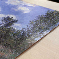 Path in Ile St-Martin, Vétheuil (1881) by Claude Monet – Art Print - Close-up detail of the art print