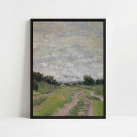 Framed Canvas - Framed canvas in black frame
