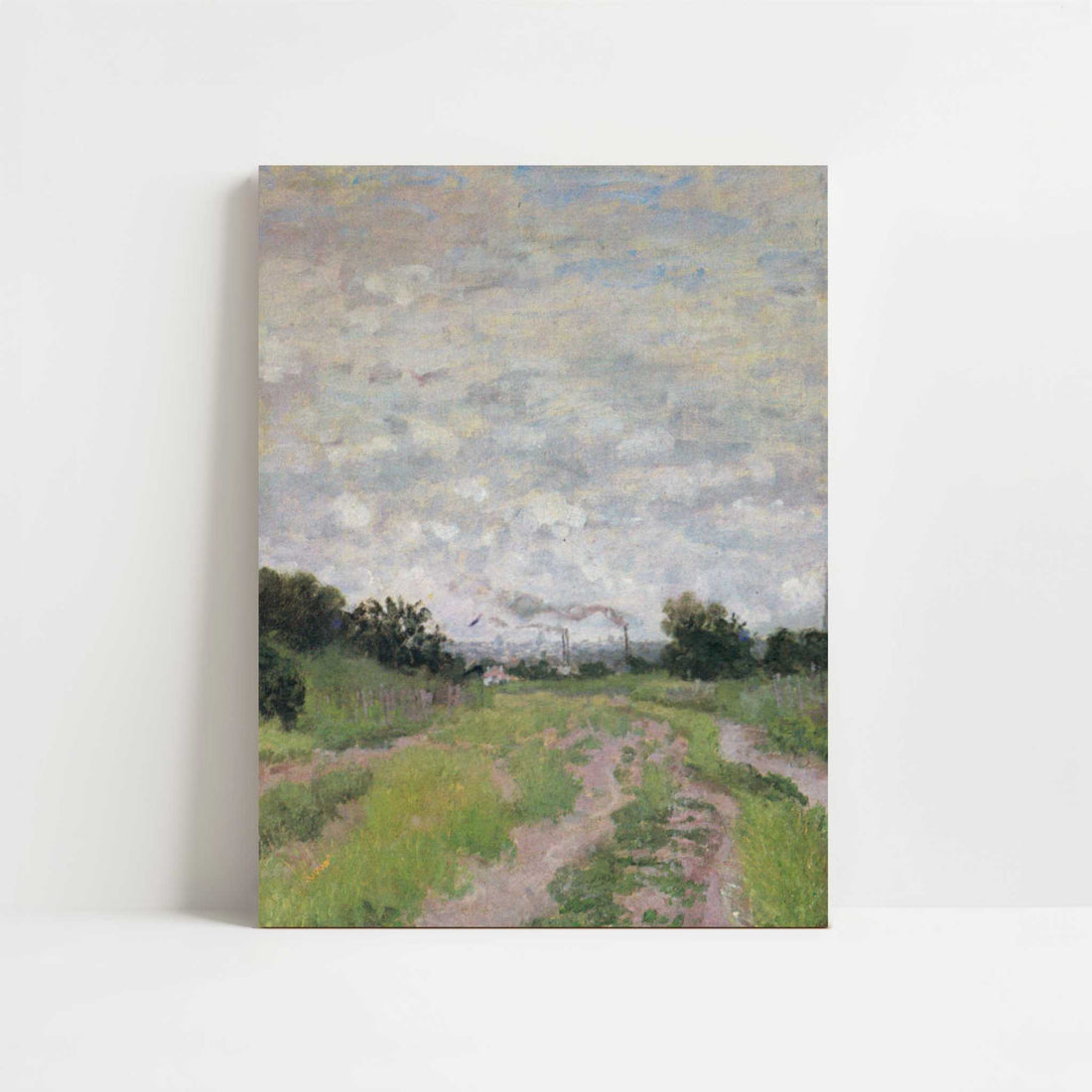 Path through the Vineyards (1872) by Claude Monet – Art Print - Unframed art print