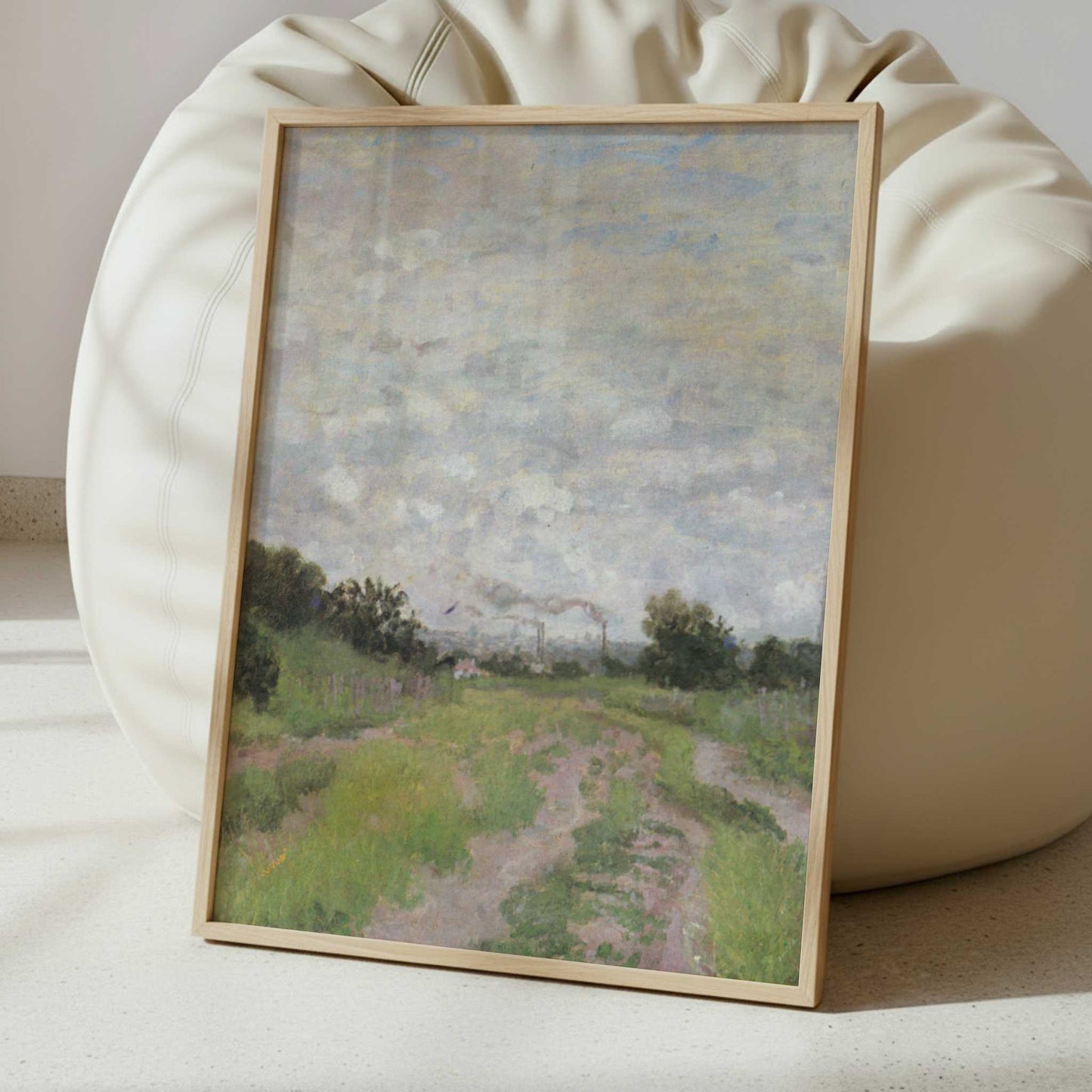 Path through the Vineyards (1872) by Claude Monet – Art Print - Interior inspiration