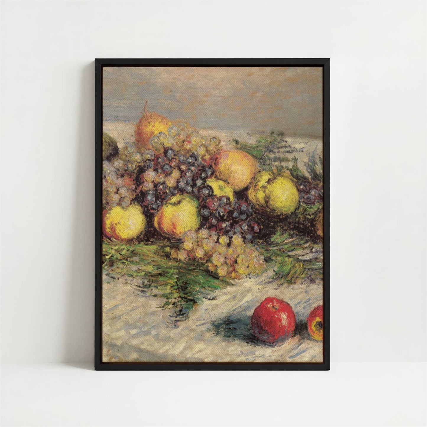 Framed Canvas - Framed canvas in black frame
