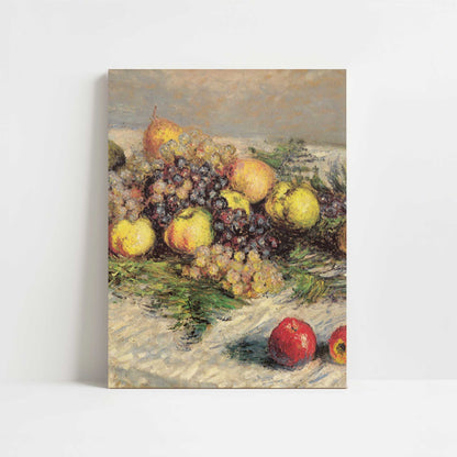 Pears & Grapes (1880) by Claude Monet – Art Print - Unframed art print